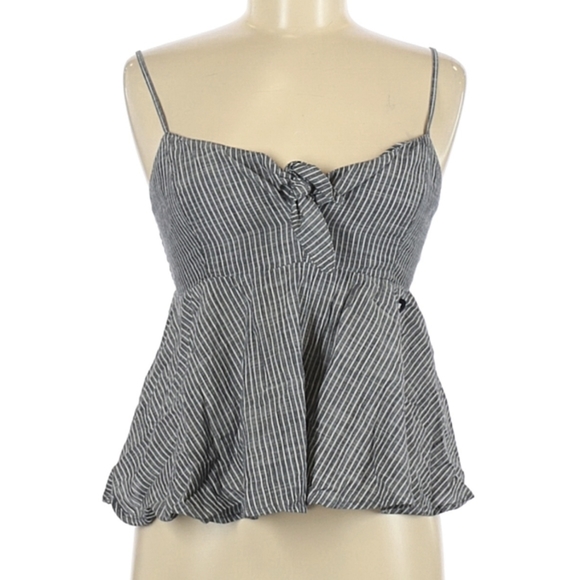 Abercrombie & Fitch Tops - Abercrombie & Fitch peplum Blouse tank medium